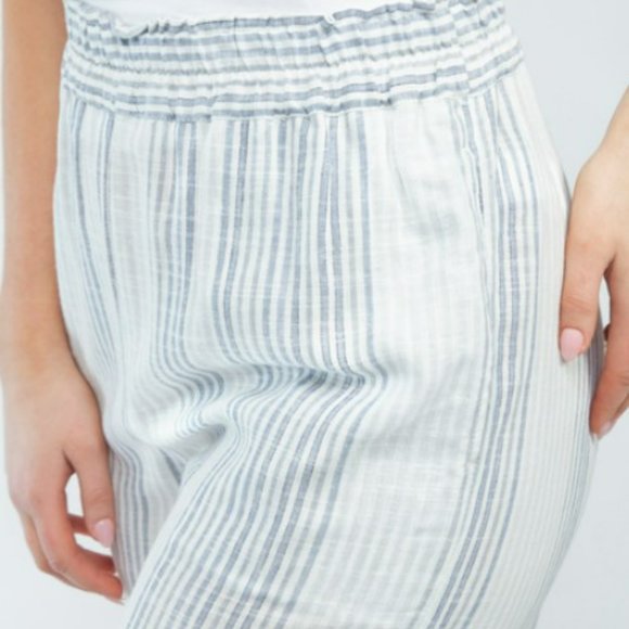 DEX linen blend culottes - Picture 2 of 3